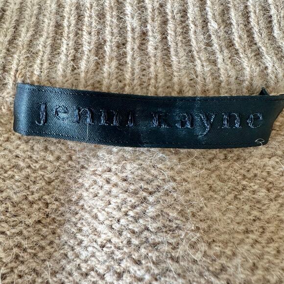 Jenni Kayne Atlas Crewneck Sweater Wool Camel Hair XS - Picture 6 of 7